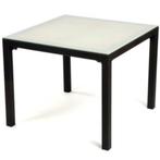 Keter Tuintafel sumatra antraciet plat wicker 94 x 94 x 74, Ophalen, Gebruikt