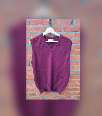 William Lockie slipover lamswol spencer gilet beschikbaar voor biedingen