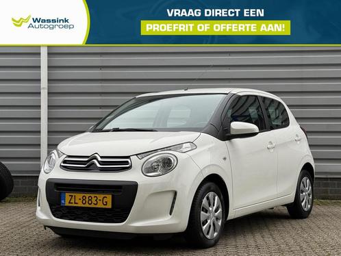 Citroën C1 1.0 VTi 68PK Feel | 5 Deurs | Stuurwielbediening, Auto's, Citroën, Bedrijf, Te koop, C1, ABS, Airbags, Boordcomputer