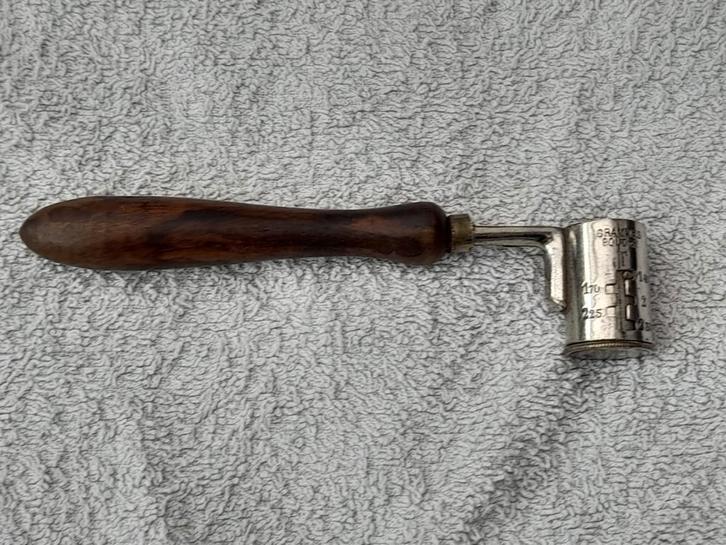 Oude Kruitmaat met Houten Handvat, Antiek en Kunst, Antiek | Gereedschap en Instrumenten, Ophalen of Verzenden