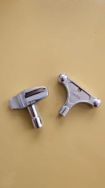 2 Pearl Drum Sleutels - 8 Euro voor 2! beschikbaar voor biedingen
