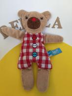4820 Lief! lief lifestyle beer rood geruit lijfje, Kinderen en Baby's, Speelgoed | Knuffels en Pluche, Ophalen of Verzenden, Beer