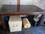 zware eettafel, Huis en Inrichting, Tafels | Eettafels, Ophalen, Gebruikt, 50 tot 100 cm, Vijf personen of meer