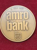 Penning 1977 Amro Bank, Postzegels en Munten, Penningen en Medailles, Nederland, Ophalen of Verzenden, Brons