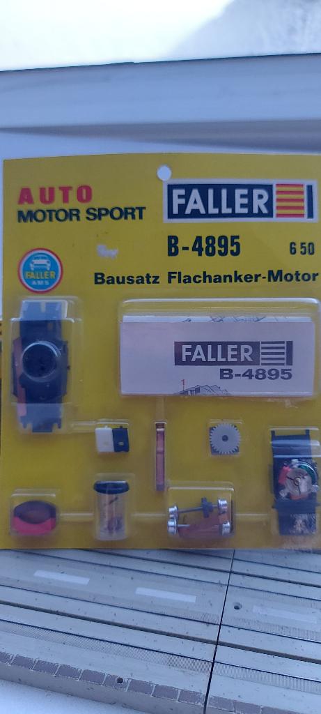 Faller ams B-4895 Vlakanker motor bouwset, Overige merken, Gelijkstroom of Wisselstroom, Brug, Tunnel of Gebouw, Nieuw