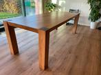 Houten Eettafel - Robuust & Stijlvol, Ophalen, Gebruikt, 100 tot 150 cm, Eikenhout