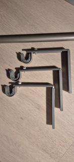 Gordijnroede 2.40m met verstelbare steunen, Ophalen