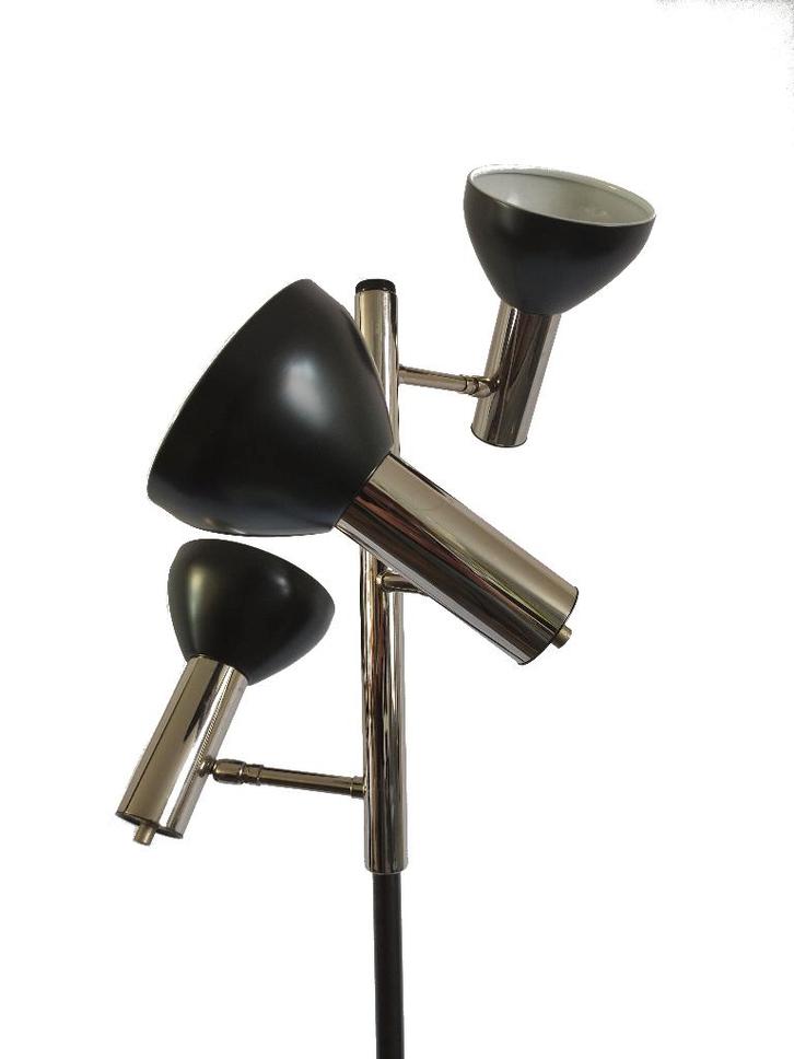 Fantastische vintage Cosack Leuchten design vloerlamp spots, Huis en Inrichting, Lampen | Vloerlampen, Gebruikt, 150 tot 200 cm