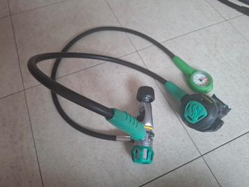 Scubapro MKII met R295 automaat en manometer  beschikbaar voor biedingen
