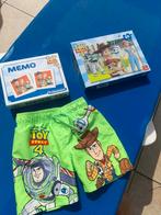Toy story zwemshort nieuw met puzzel en memo, Maat 104, Toy story, Ophalen of Verzenden, Zo goed als nieuw