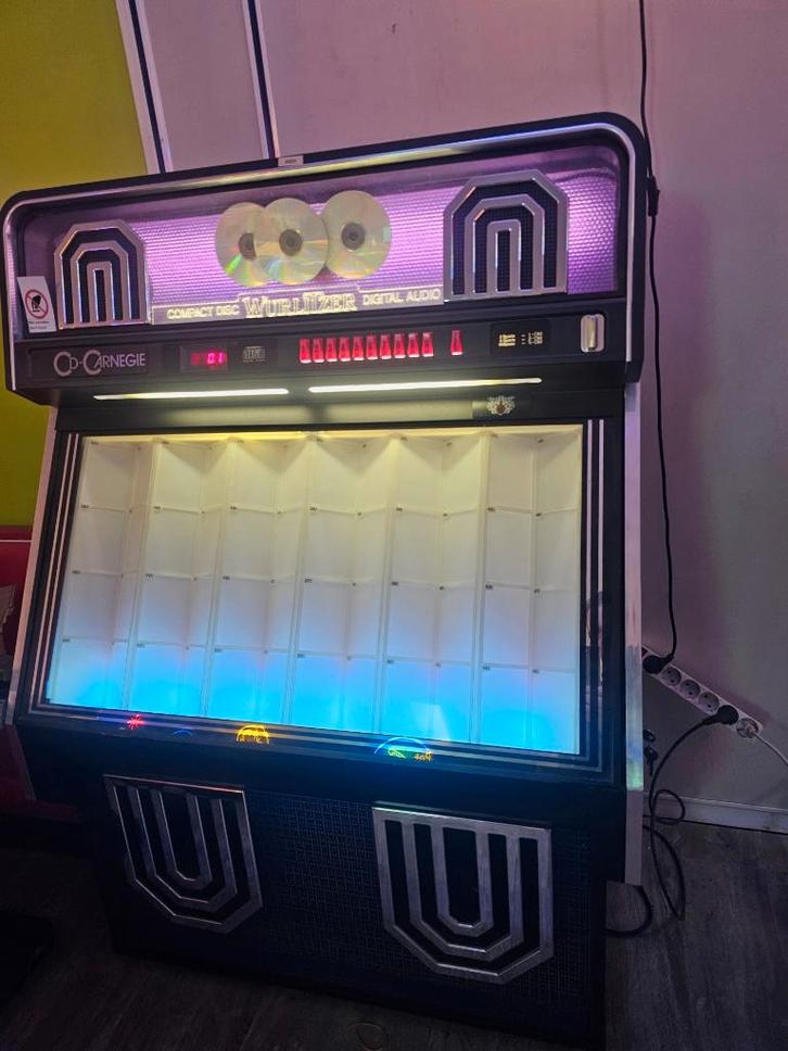 Wurlitzer cd Jukebox, Verzamelen, Automaten | Jukeboxen, Zo goed als nieuw, Wurlitzer, 1970 tot heden, Ophalen