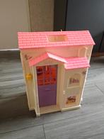 Barbie Folding Pretty House 1996 Barbie huis Vintage, Ophalen of Verzenden, Gebruikt, Poppenhuis