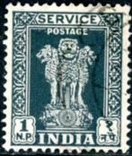 India D131-IIa - Dienstzegel, Postzegels en Munten, Postzegels | Azië, Ophalen of Verzenden, Zuid-Azië, Gestempeld