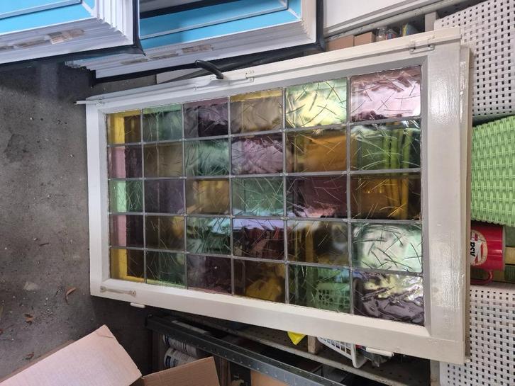 Partij glas in lood, Huis en Inrichting, Overige Huis en Inrichting, Gebruikt, Ophalen