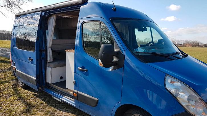 Camper Renault Master, Caravans en Kamperen, Campers, Particulier, tot en met 2, Buscamper of Camperbus, Overige merken, Overige merken