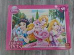 Disney princess puzzel 50 stukjes (4+), 10 tot 50 stukjes, 4 tot 6 jaar, Ophalen of Verzenden, Zo goed als nieuw