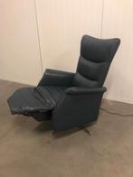 Prominent sta op stoel Wilson donkerblauw leder, Diversen, Ophalen of Verzenden, Zo goed als nieuw