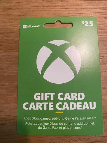 Xbox cadeaukaart 2x beschikbaar voor biedingen