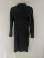 Fijn gebreide feestjurk met kol. Kerstmis feest  maat L, Kleding | Dames, Jurken, Vera Lucy, Zwart, Maat 42/44 (L), Ophalen of Verzenden