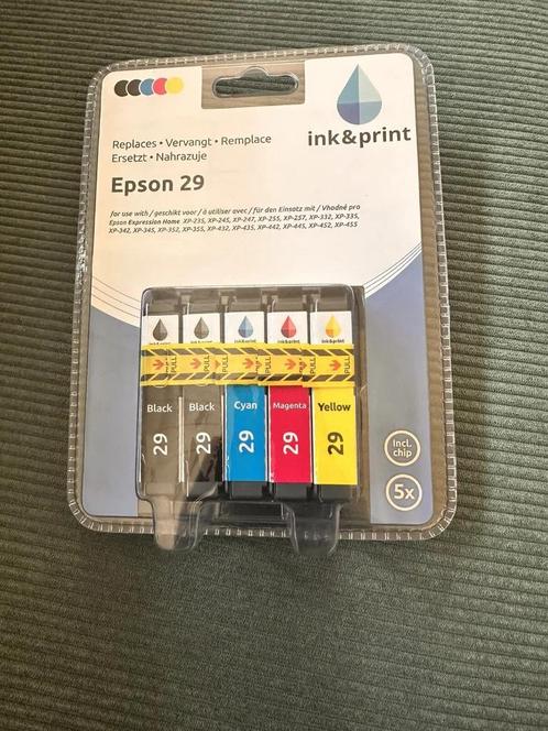 Zwarte en kleurenprintercartridges compatibel met Epson 29, Computers en Software, Printerbenodigdheden, Ophalen of Verzenden