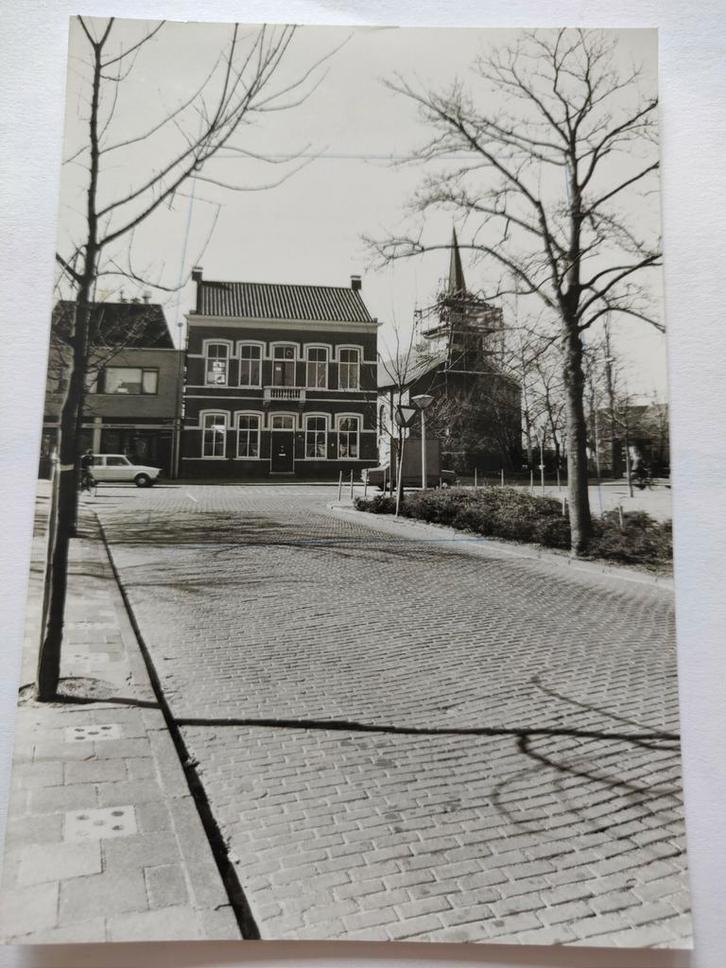 E123 Landsmeer Stadhuis, Verzamelen, Foto's en Prenten, Voor 1940, Ophalen of Verzenden