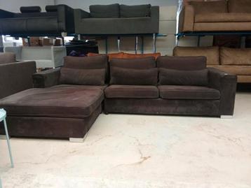 Velvet Hoekbank 280x180cm - Nu €150! beschikbaar voor biedingen
