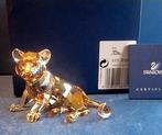 Swarovski tijger zittend, Verzamelen, Swarovski, Ophalen of Verzenden, Zo goed als nieuw, Figuurtje