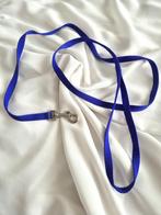 Blue Leash with Carabiner – 120 cm | Very Good Condition, Dieren en Toebehoren, Ophalen of Verzenden, Gebruikt, Hondenriem