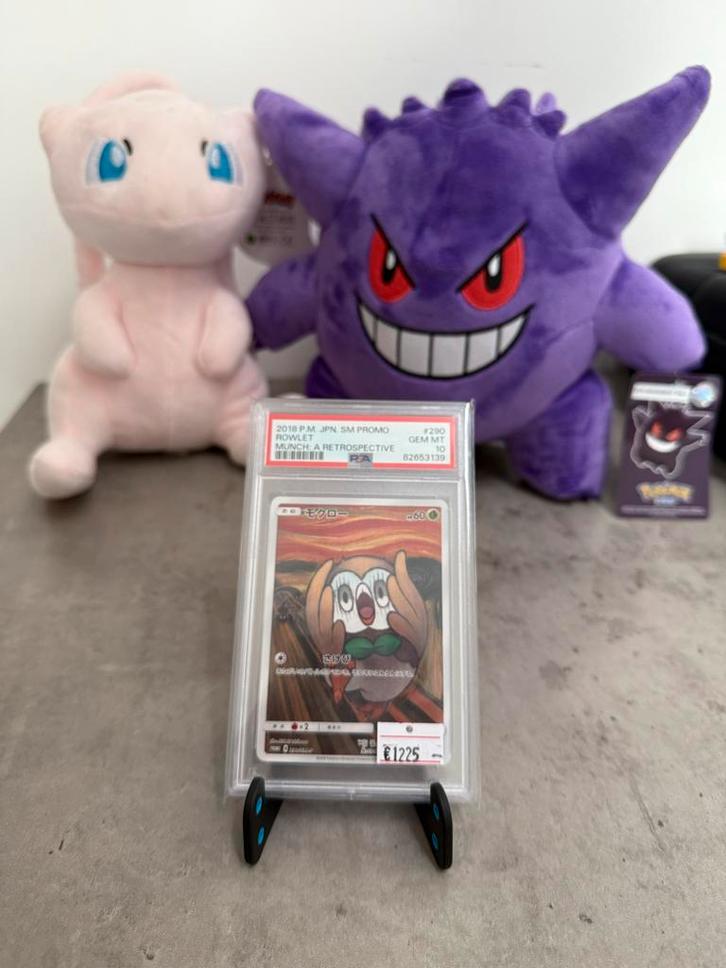 Rowlet Munch Promo | PSA 10, Hobby en Vrije tijd, Verzamelkaartspellen | Pokémon, Nieuw, Losse kaart, Foil, Ophalen of Verzenden