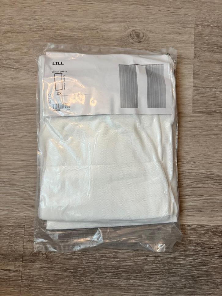 Complete Gordijnenset met Roedes en Vitrage | BETYDLIG |LILL, Huis en Inrichting, Stoffering | Gordijnen en Lamellen, Zo goed als nieuw