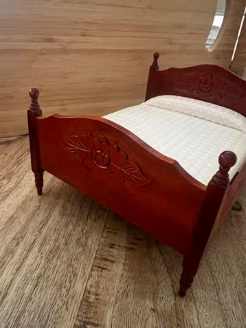 Poppenhuis Bed 1:12 - Mooi Detail! beschikbaar voor biedingen
