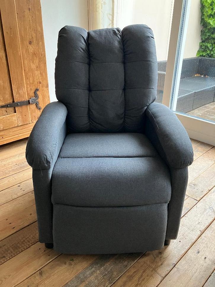 Relaxfauteuil verstelbaar, Huis en Inrichting, Fauteuils, Zo goed als nieuw, 50 tot 75 cm, Minder dan 75 cm, Ophalen
