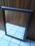 grote spiegel zwart goud noten, Huis en Inrichting, Woonaccessoires | Spiegels, Ophalen, Gebruikt, Minder dan 100 cm, Rechthoekig