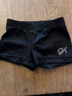 GK turnbroekje zwart CS, Sport en Fitness, Turnen, Gebruikt, Ophalen of Verzenden, Kleiner dan kindermaat 122, Turnbroekje