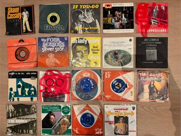 19 Singles Vinyl 7”/18cm. beschikbaar voor biedingen