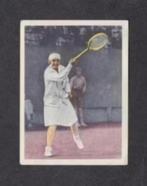 Sportplaatje Lawntennis Kea Bouman (13)., Ophalen of Verzenden, Zo goed als nieuw