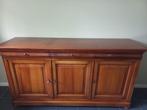 Massief kersenhouten 3 deurs dressoir, Huis en Inrichting, Kasten | Dressoirs, Ophalen, Gebruikt, Klassiek, 150 tot 200 cm