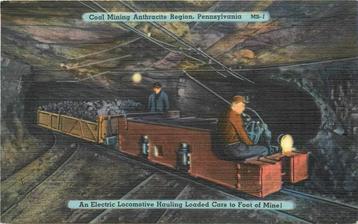 (381-205-039) Anthracite Region Coal Mining Pennsylvania beschikbaar voor biedingen