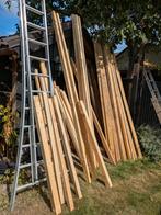 Vurenhouten balken, Doe-het-zelf en Verbouw, Hout en Planken, Ophalen, Zo goed als nieuw, Balk, Vuren