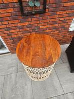 Statafel eiken metaal, Ophalen