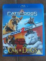 Cats & Dogs 1 + 2  2x Bluray + 2x Dvd, Ophalen of Verzenden, Zo goed als nieuw, Kinderen en Jeugd