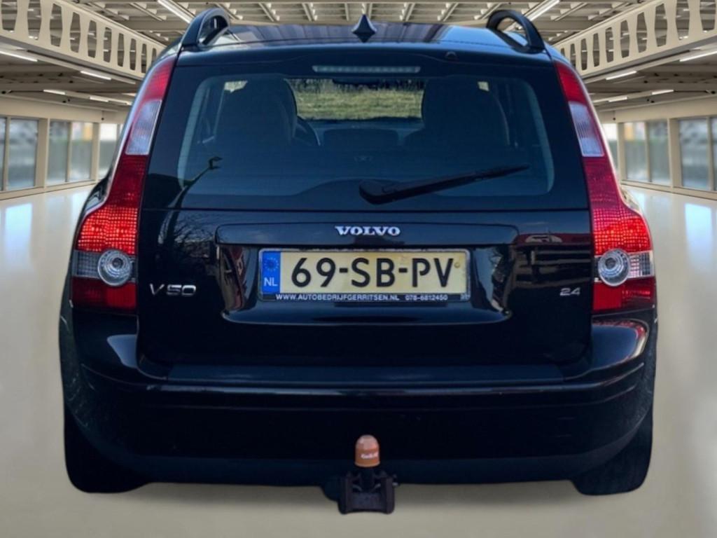 Volvo V50 2.4 Kinetic Weinig Km, rijklaar+Garantie..., Stof, Gebruikt, Zwart, 700 kg