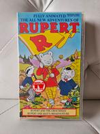 VHS The All New Adventures Of Rupert, Cd's en Dvd's, Gebruikt, Tekenfilm, Alle leeftijden, Ophalen of Verzenden