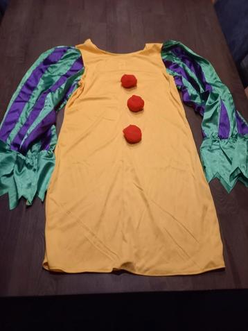 Clownspak dames maat L beschikbaar voor biedingen