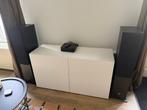 Dali oberon 7 + NAD amp1, Audio, Tv en Foto, Luidsprekers, Zo goed als nieuw, 60 tot 120 watt, Front, Rear of Stereo speakers
