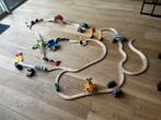 Houten Treinbaan Compleet met Brio en Accessoires, Ophalen of Verzenden, Gebruikt