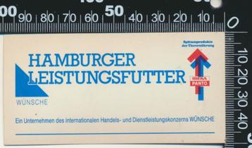 Sticker: Hamburger Leistungsfutter - Hamburg (2) beschikbaar voor biedingen