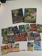 Oude, grote en V pokemon kaarten, Ophalen of Verzenden, Zo goed als nieuw, Meerdere kaarten, Foil