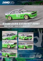 Nissan Silvia S14 Rocket Bunny Boss Aero v Inno64 1/64 Manz, Ophalen of Verzenden, Nieuw, Auto