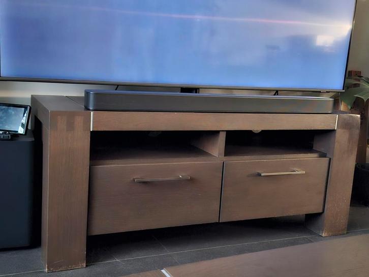 Goossens Cielo Salon- en TV-kast, Huis en Inrichting, Kasten | Televisiemeubels, Gebruikt, Minder dan 100 cm, 100 tot 150 cm, 25 tot 50 cm